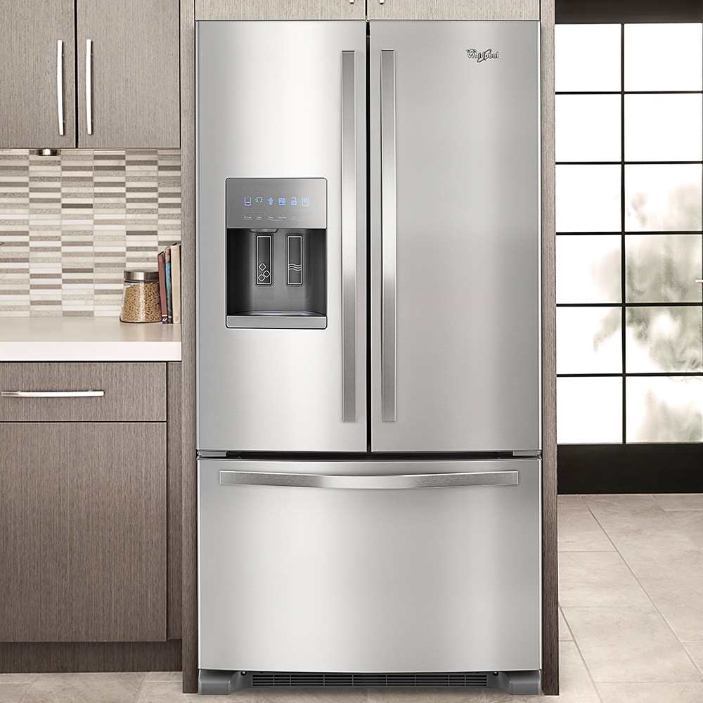 Refrigerador Whirlpool French Door 25p³ Dispensador de Agua WRF555SDFZ