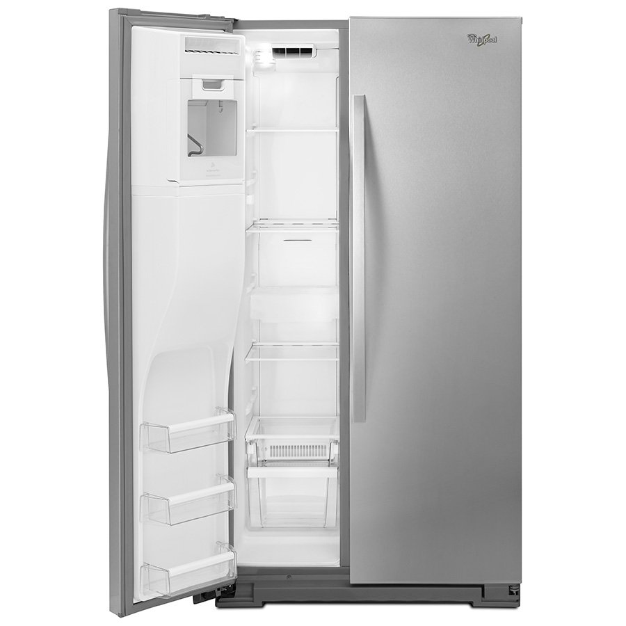 Refrigerador Whirlpool Side by Side 21 p³ Acero Inoxidable WD1006S