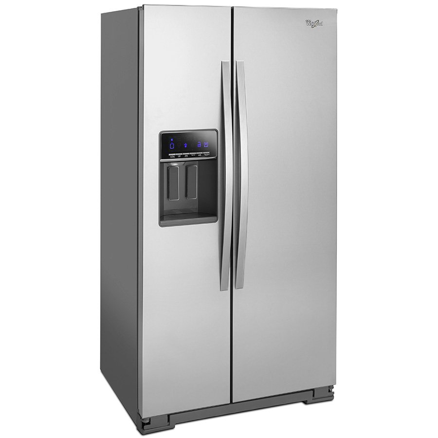 Refrigerador Whirlpool Side by Side 21 p³ Acero Inoxidable WD1006S