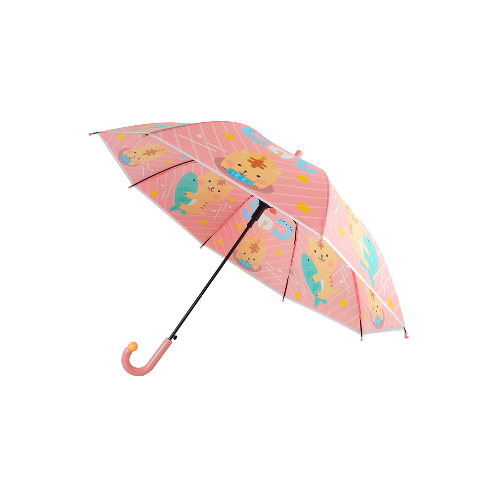 Paraguas Sombrilla Bastón Infantil Animales Plástico Importadora La Merced
