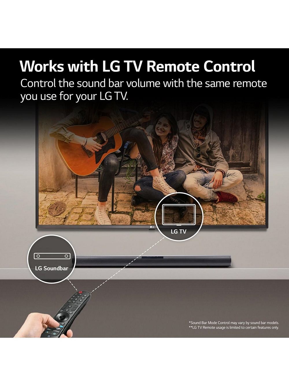 Barra De Sonido LG Sqc1 Bluetooth Usb Dolby Digital 160 W