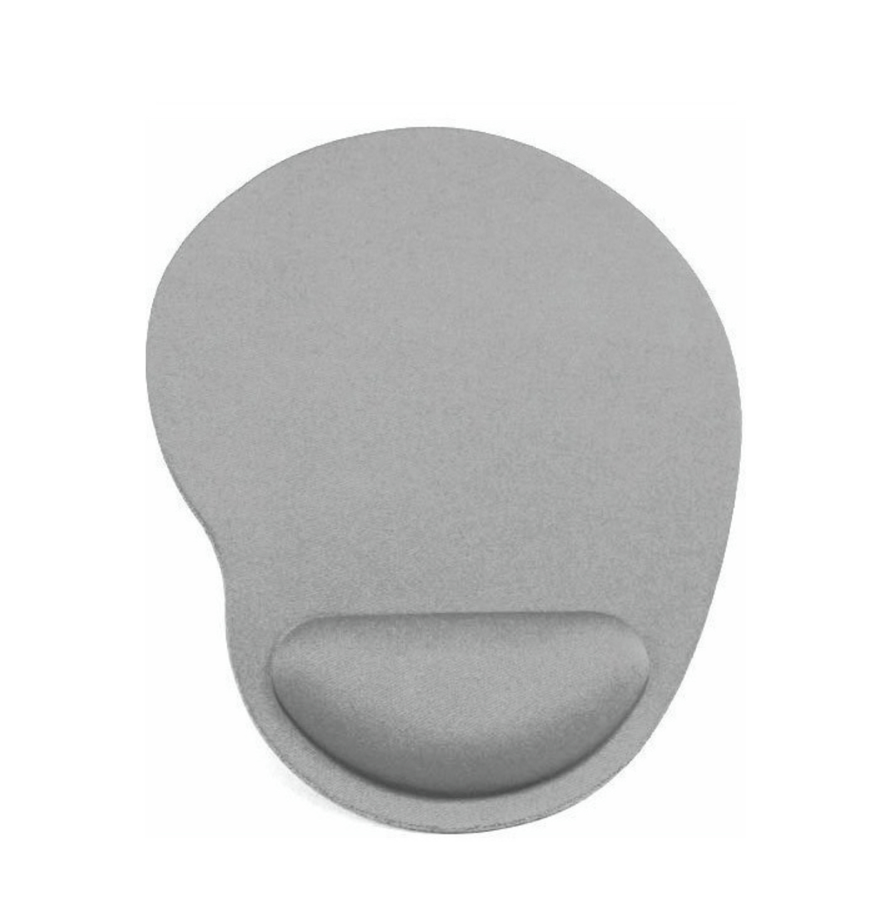 Mousepad Tapete Ergonomico De Gel Antideslizante Negro Raton Gris