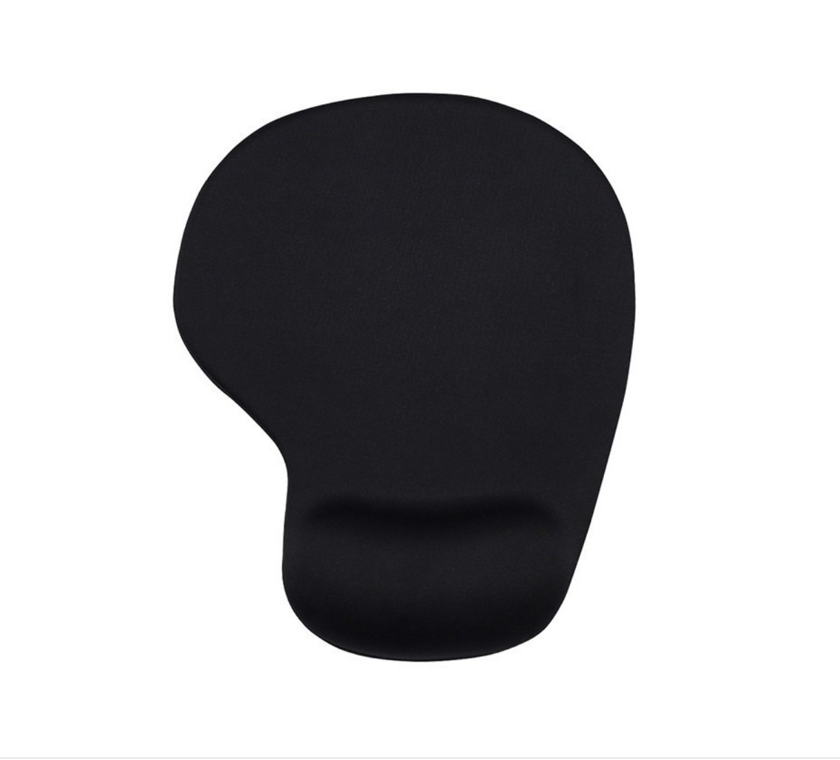 Mousepad Tapete Ergonomico De Gel Antideslizante Negro Raton Negro