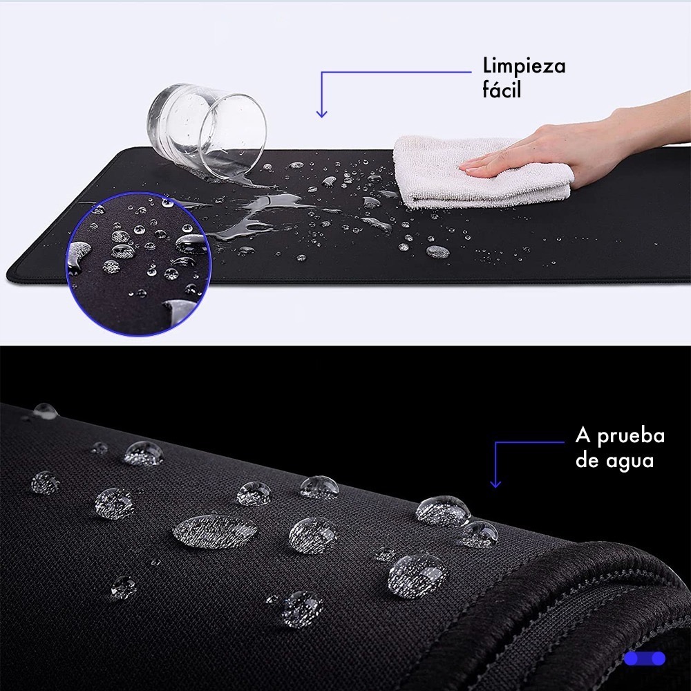 Pad Gamer Alfombrilla Ratón 80x30cm Profesional Galaxia