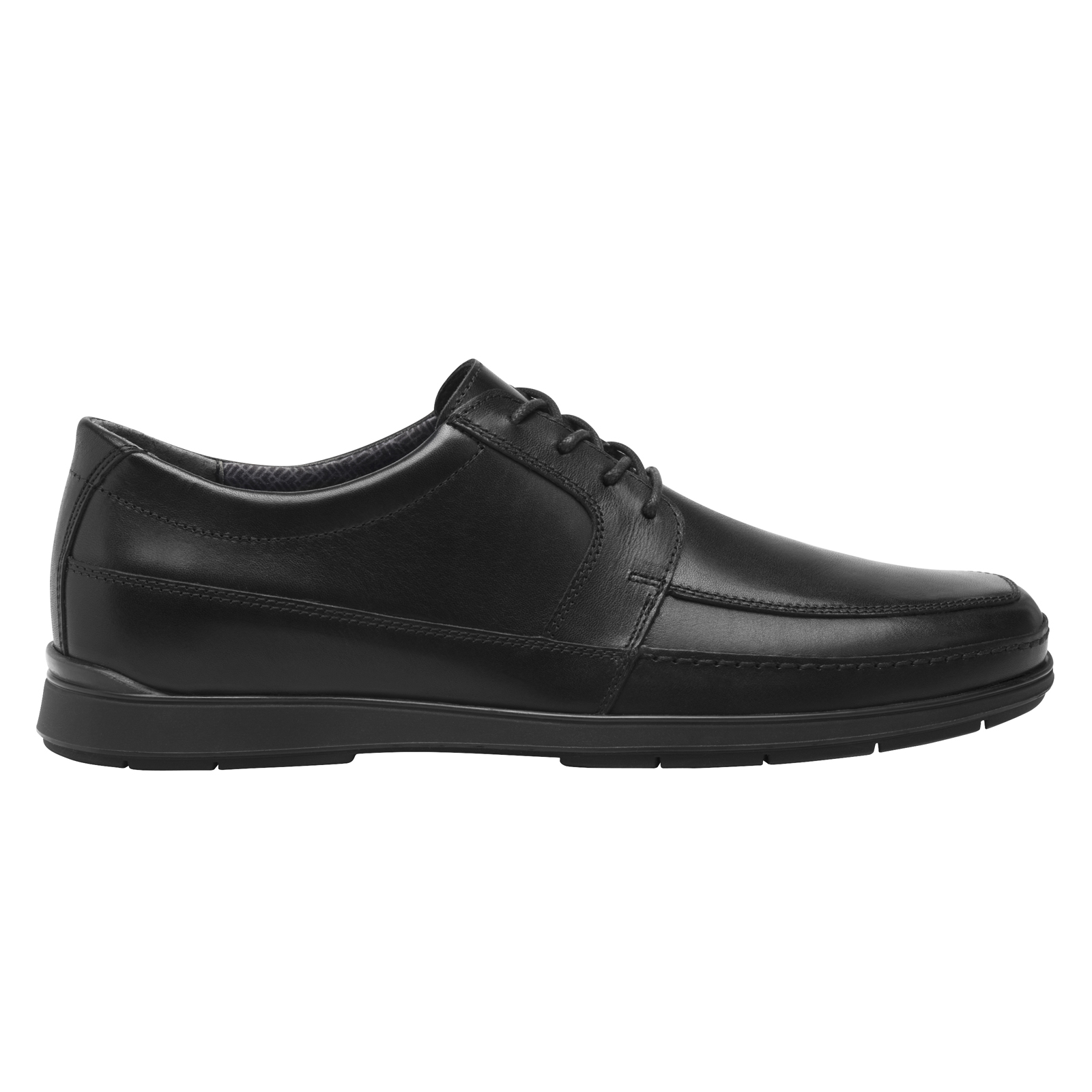 Zapato Negro Flexi Para Hombre Semi Vestir Clasicos 413702