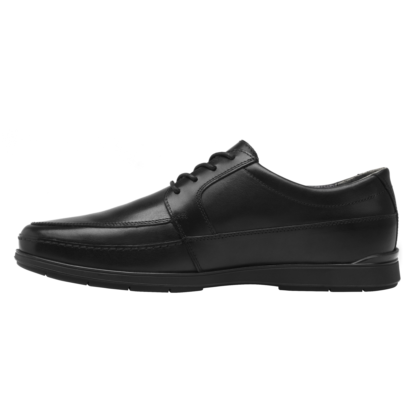 Zapato Negro Flexi Para Hombre Semi Vestir Clasicos 413702