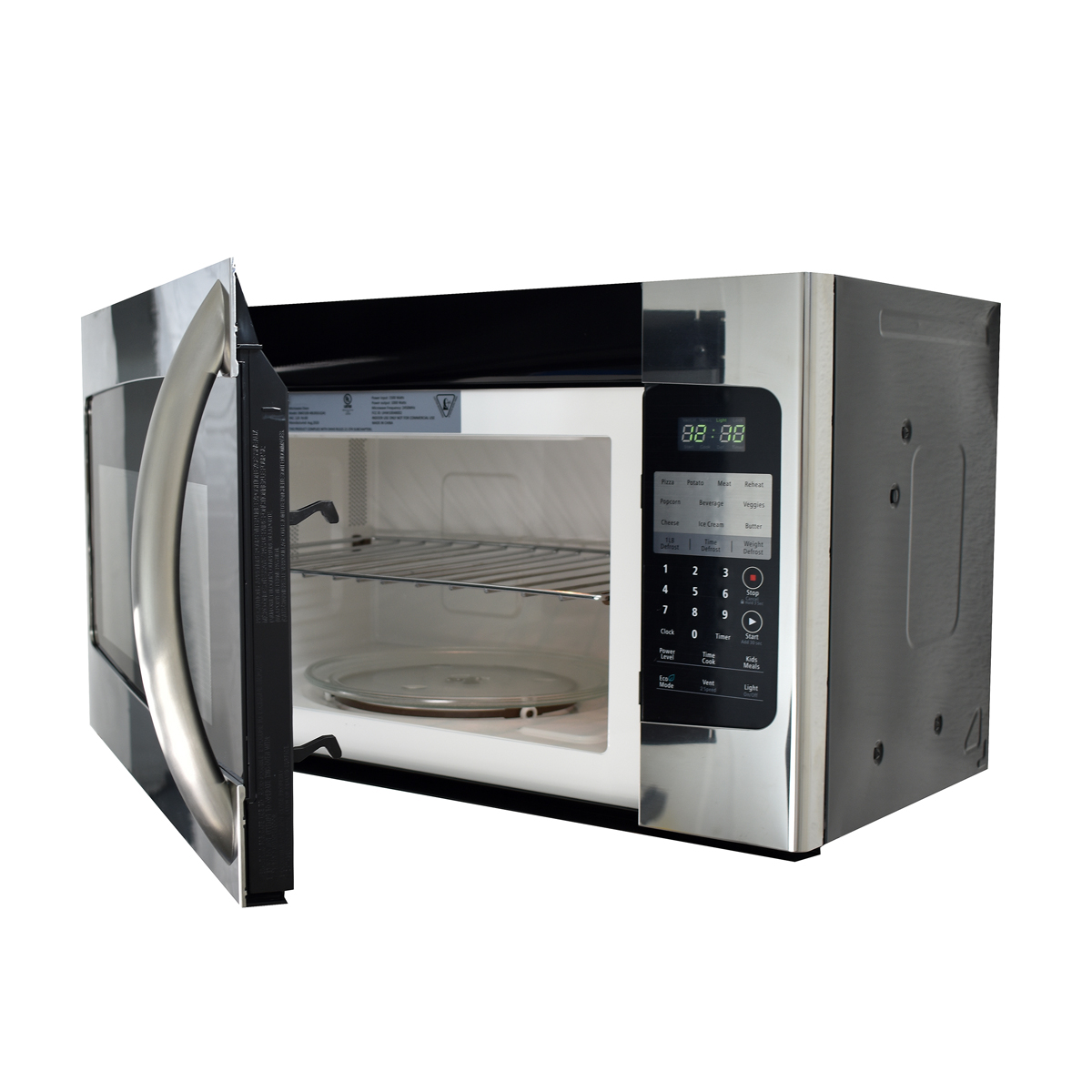 Horno De Microondas Con Campana Extractora Supra De 76 Cm