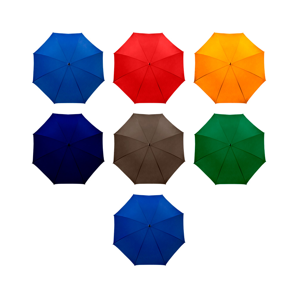 Paraguas Sombrilla Manual Rompevientos Varilla Flexible Importadora La Merced