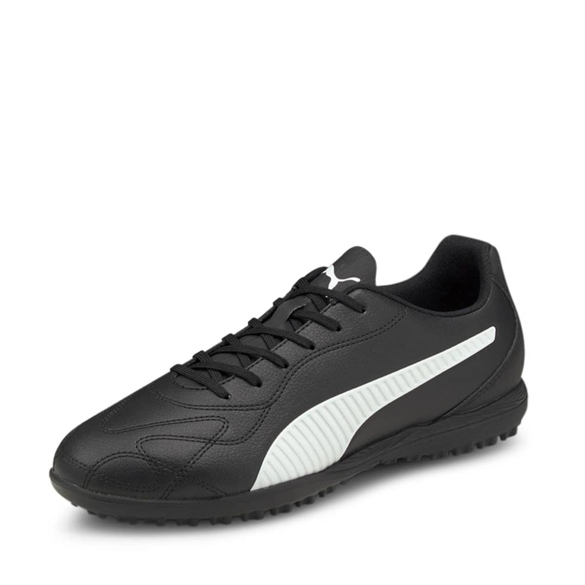 Tenis de fútbol Puma Monarch Ii Tt blanco con negro, mod. 1024961