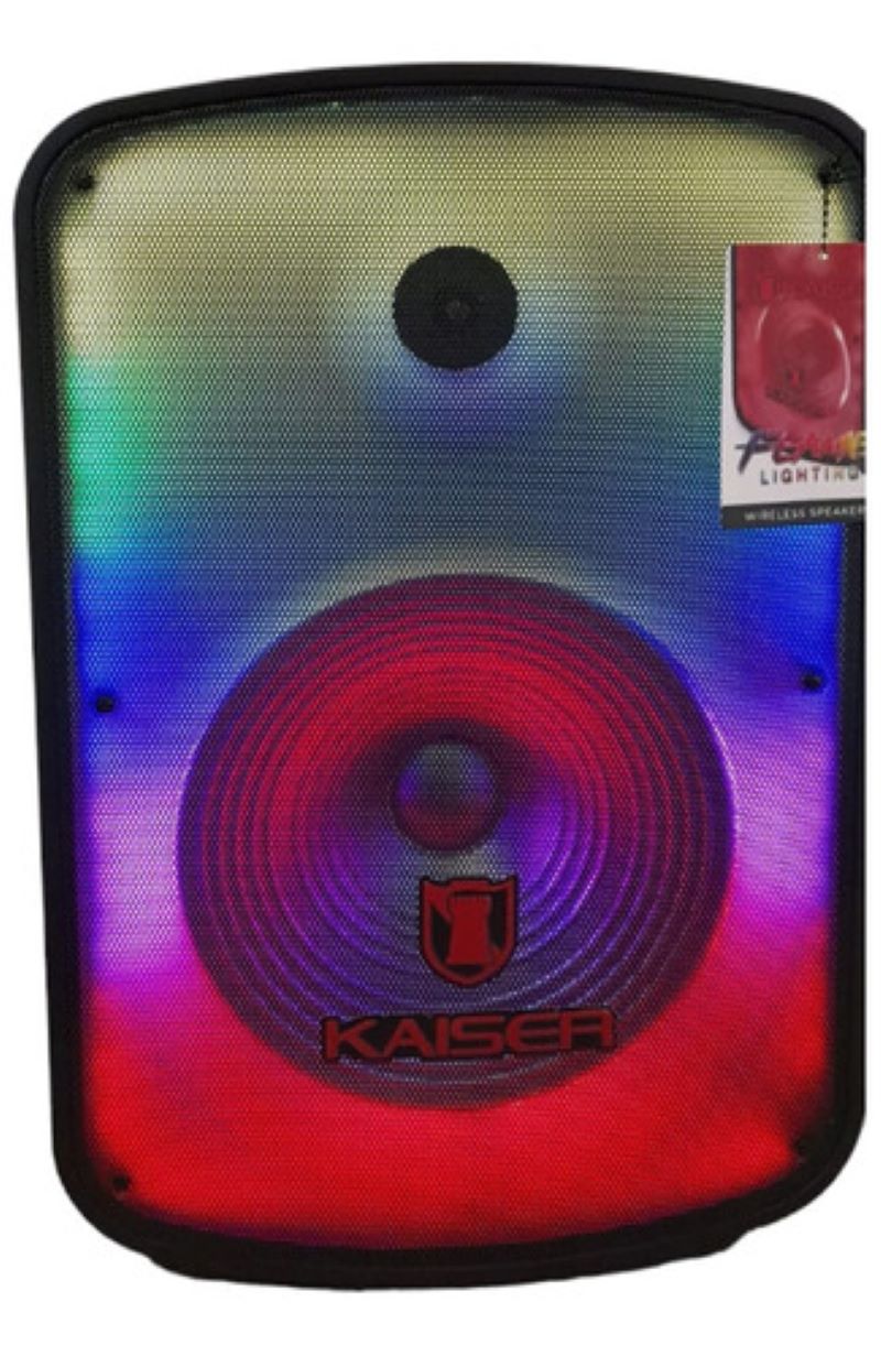 Bocina Flame Lighting Kaiser GEM-9520 Conexión Bluetooth 15" 