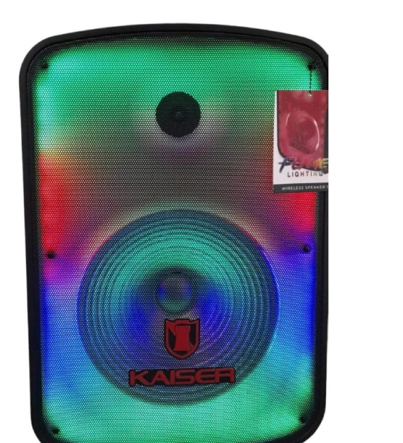 Bocina Flame Lighting Kaiser GEM-9520 Conexión Bluetooth 15" 