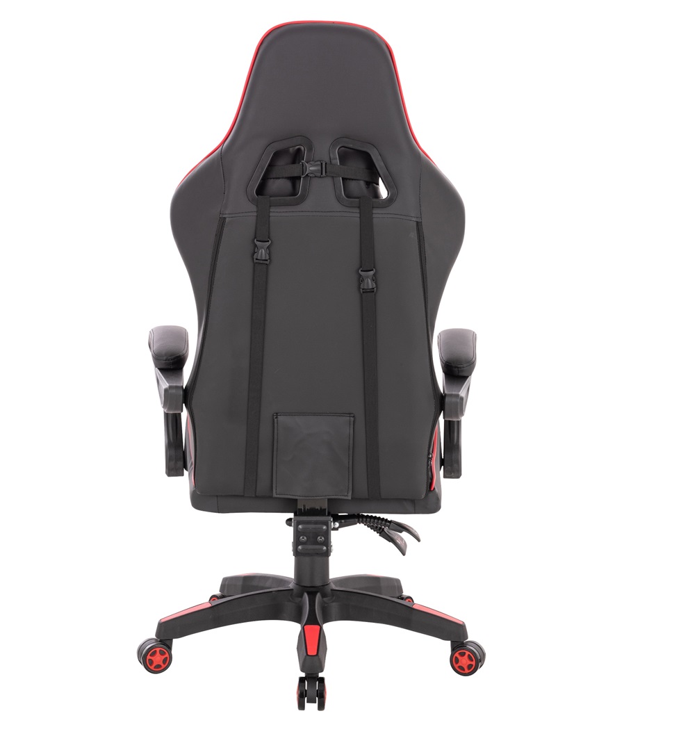 Silla Gamer EL-GC01 NR acolchonada forrada en PU ercgonomica con brazos de altura regulable
