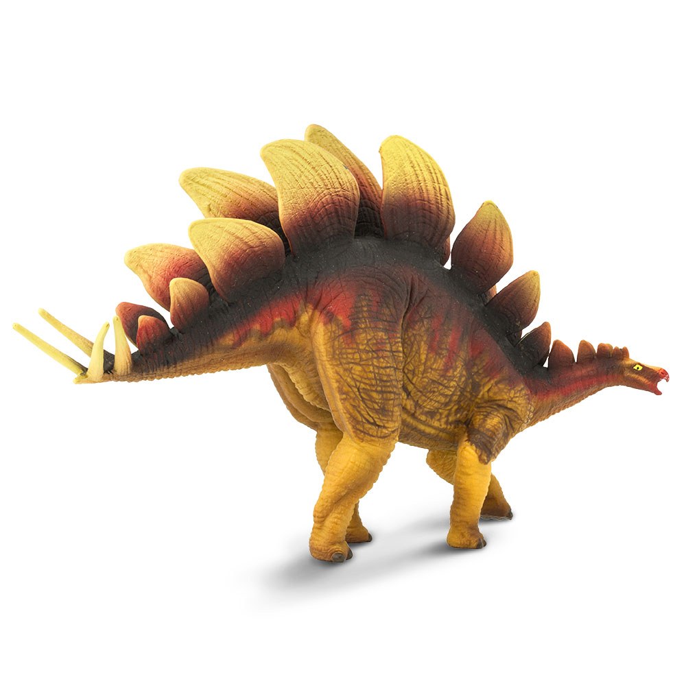 Figura De Plastico Stegosaurus Safari Ltd Escala De Dinosaurio Para Niños.