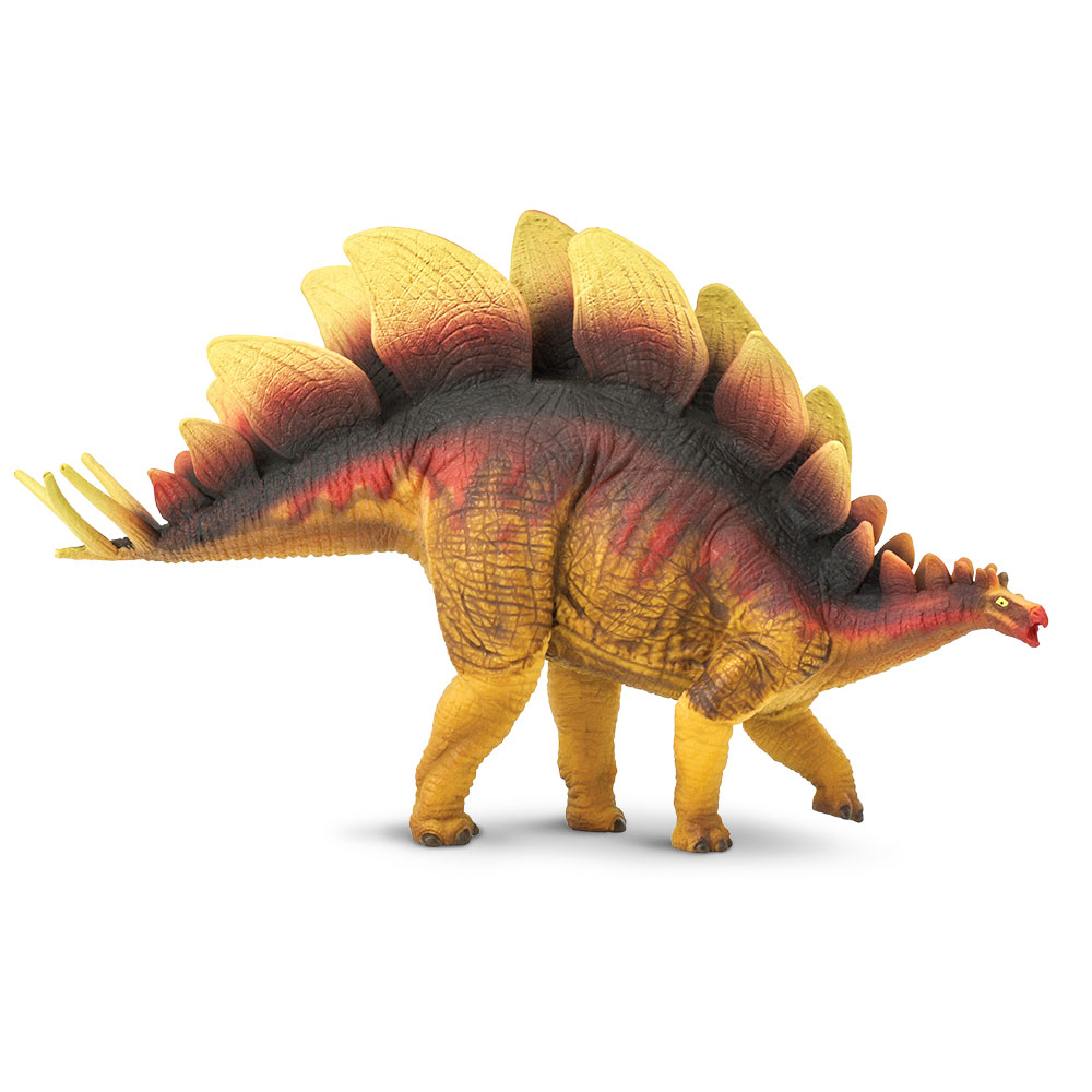 Figura De Plastico Stegosaurus Safari Ltd Escala De Dinosaurio Para Niños.
