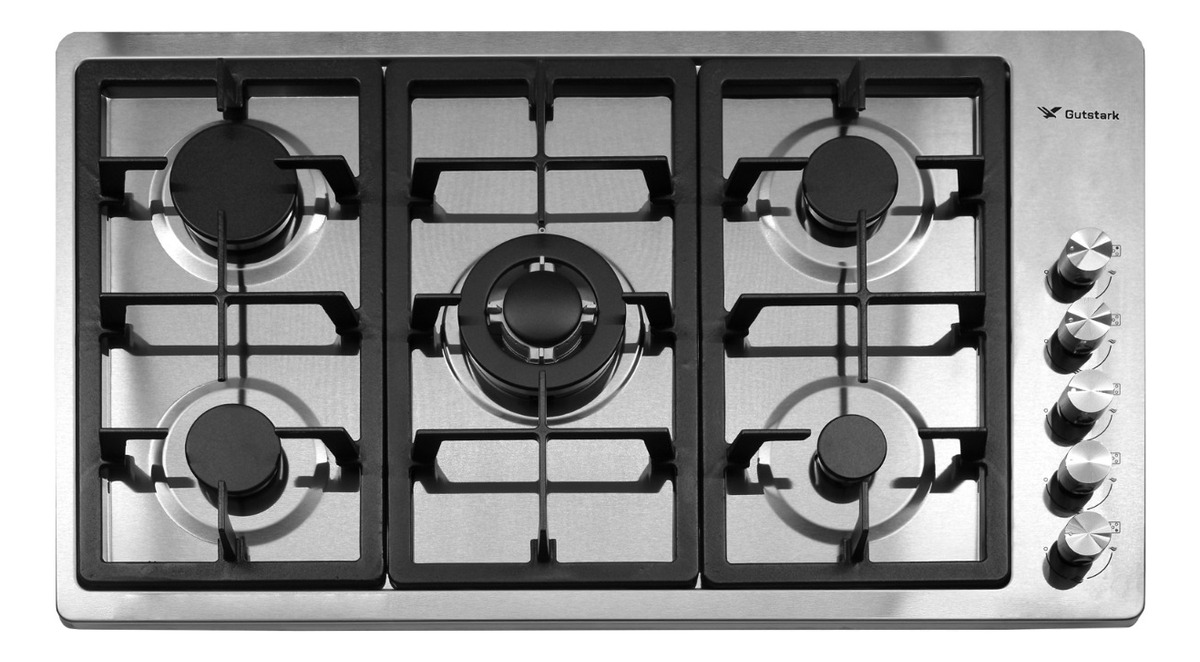 Parrilla 5 Quemadores Acero Inoxidable 