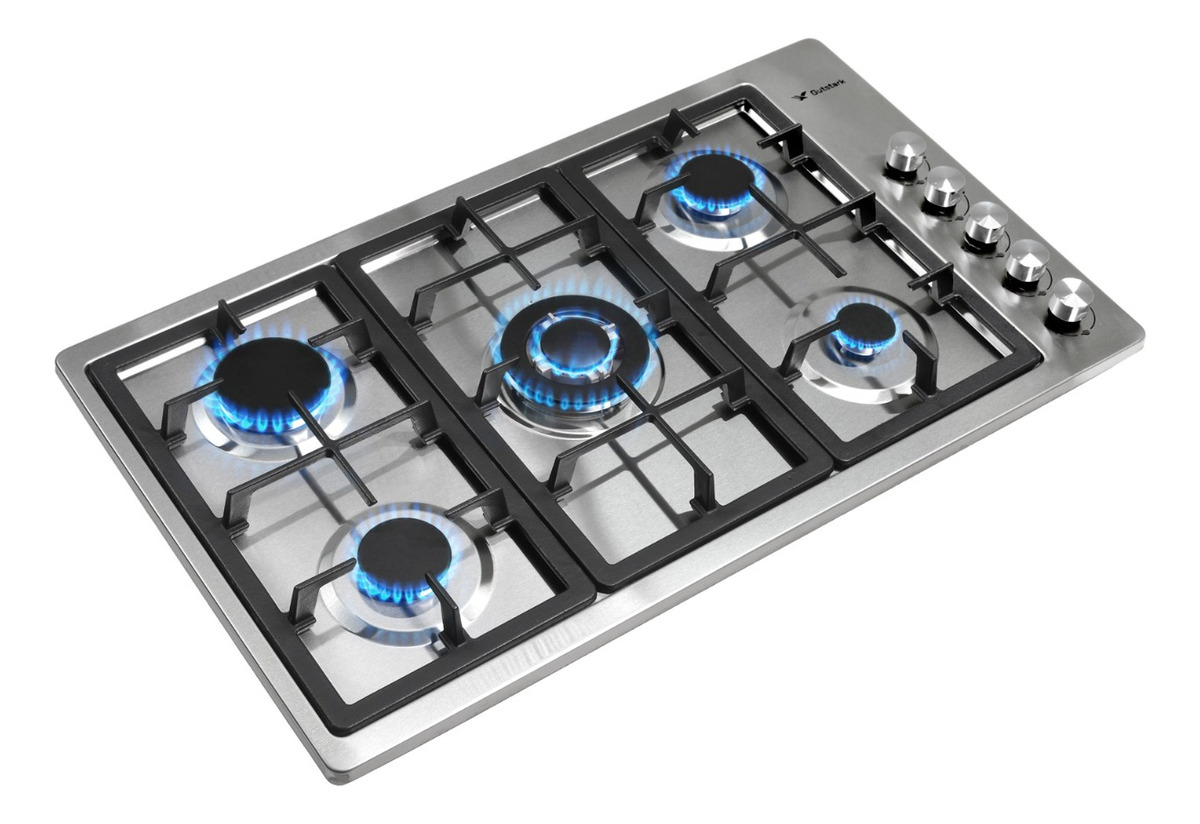 Parrilla 5 Quemadores Acero Inoxidable 