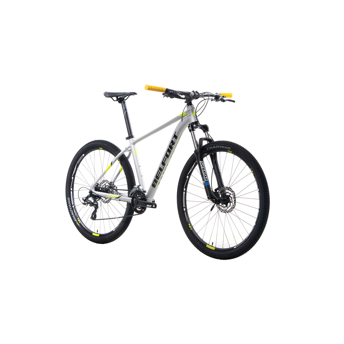 Bicicleta Belfort Coatl XCE Rodada 27 T17 Gris Amarillo 2022