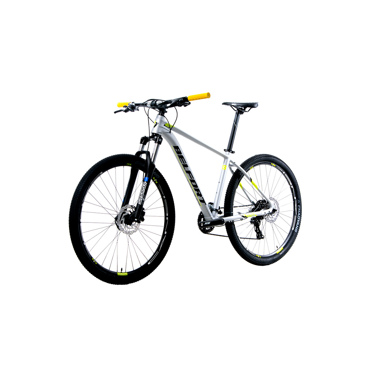 Bicicleta Belfort Coatl XCE Rodada 27 T17 Gris Amarillo 2022