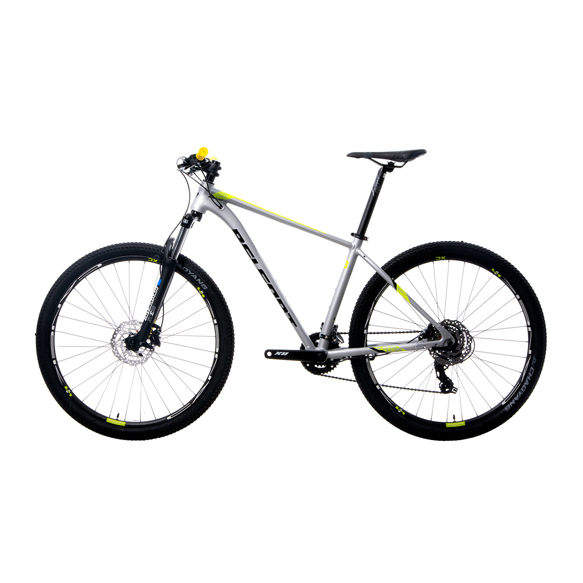 Bicicleta Belfort Coatl XCE Rodada 27 T17 Gris Amarillo 2022