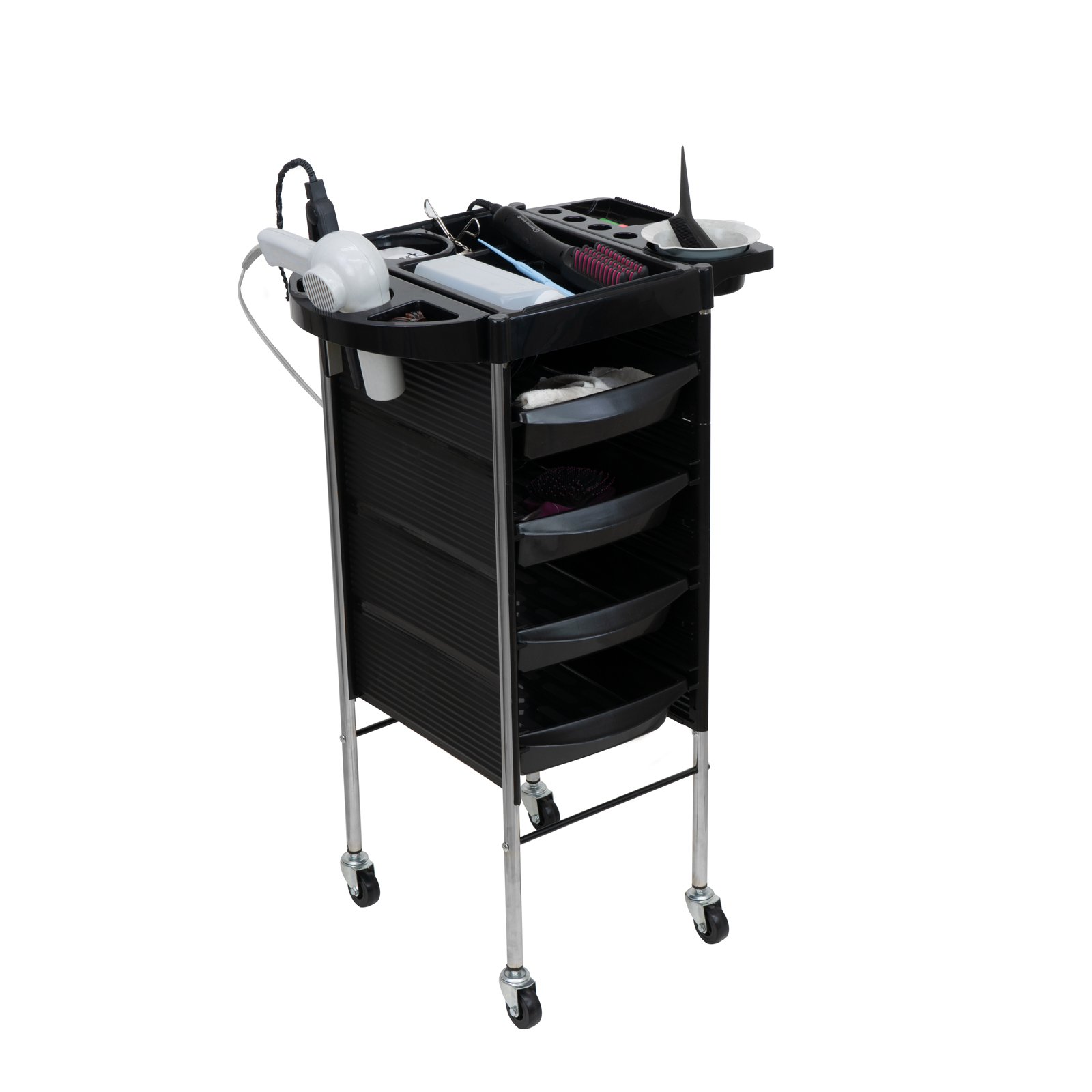 Mesa Auxiliar Estetica Barberia Salon de Belleza 5 Niveles