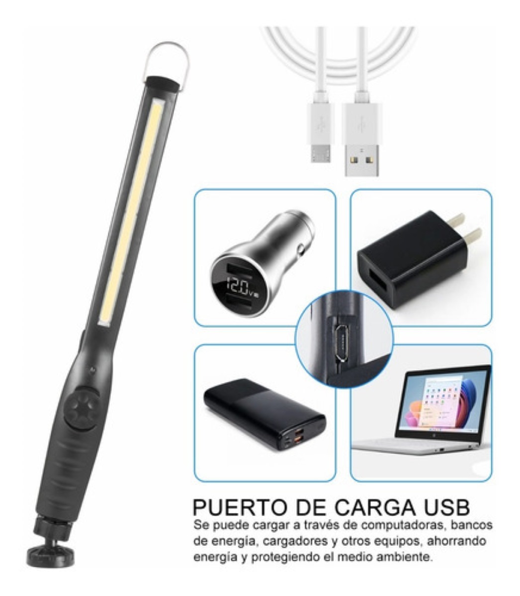 Lampara De Mano Lampara Led Recargable Lamparas Para Acampar