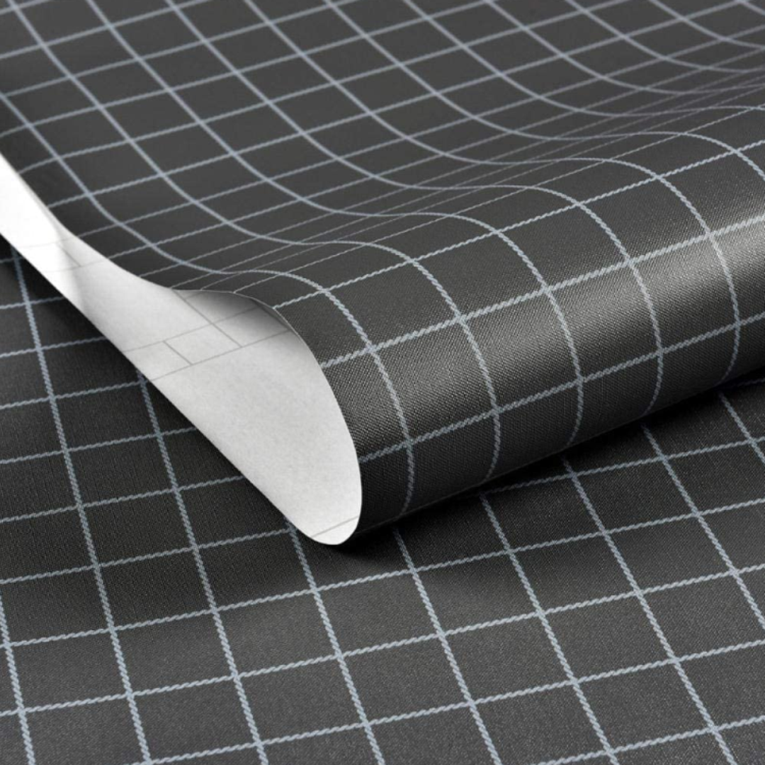 Papel Tapiz Vinilico Autoadhesivo Cuadro Negro