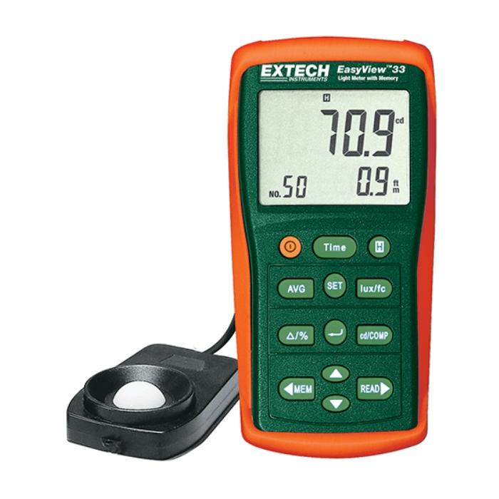 Luxometros Digitales Portátiles MXELG-001-12 Rangos de Medición 99990Fc 999900Lux Resolución 0,001Fc0,01Lux EasyLigth
