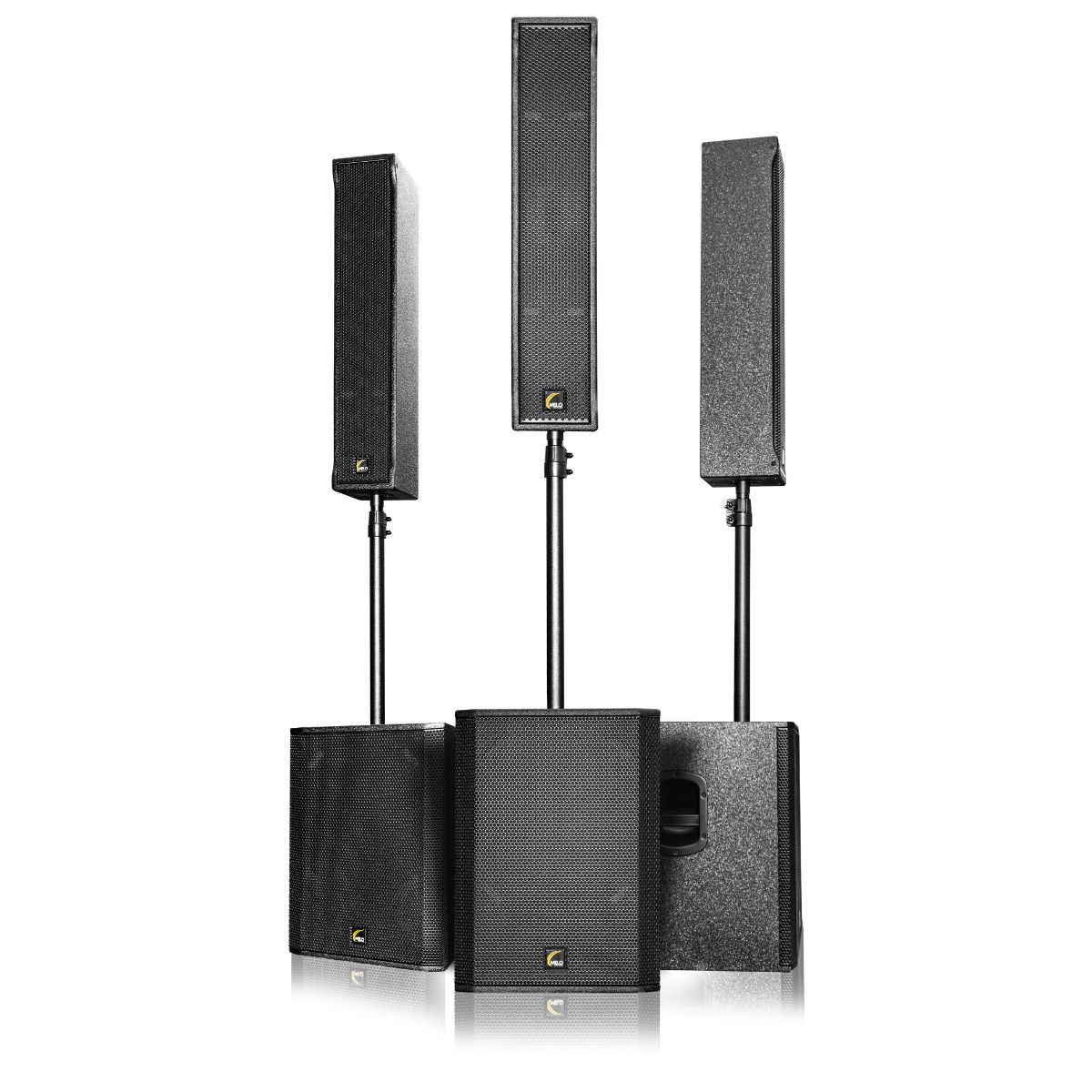 Sistema De Audio MELO Nt 1000 C/subwoofer 15 Pulgadas