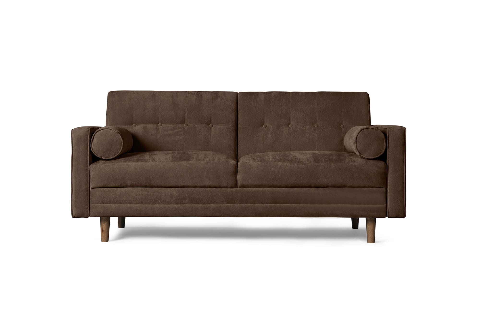 Sofá Cama Makora Bristol Chocolate con Tecnología Beehive AirFlex Foam