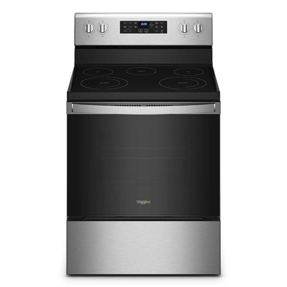 Estufa Eléctrica 30" AirFry Gris Whirlpool WFE535S0LZ 