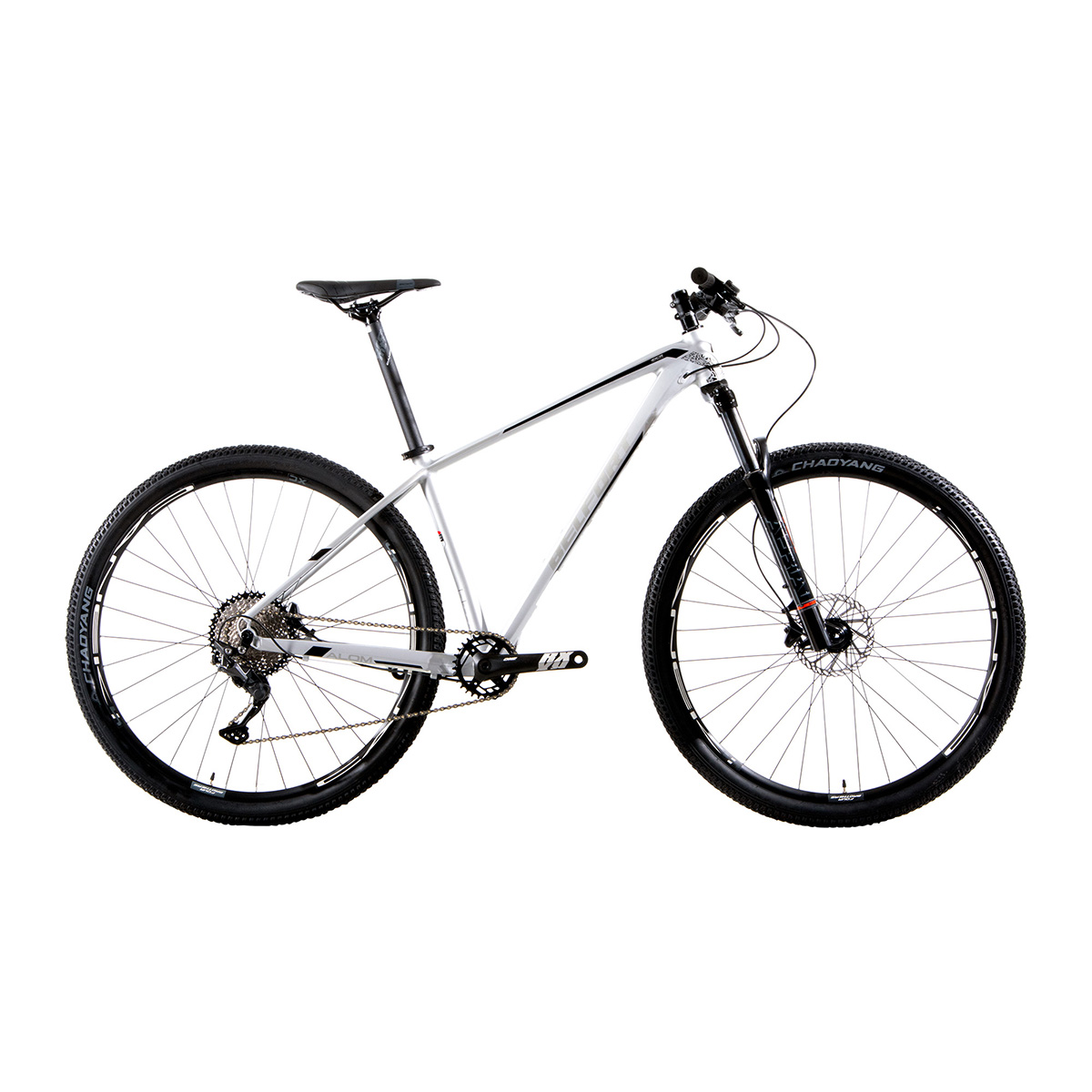 Bicicleta Belfort Alom Aerial R29 T17 Plata Negro 2022
