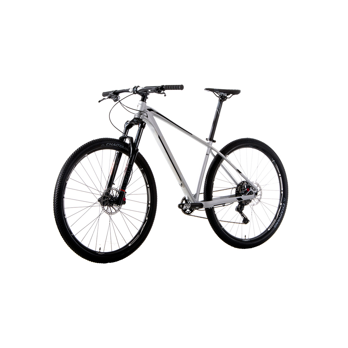 Bicicleta Belfort Alom Aerial R29 T17 Plata Negro 2022
