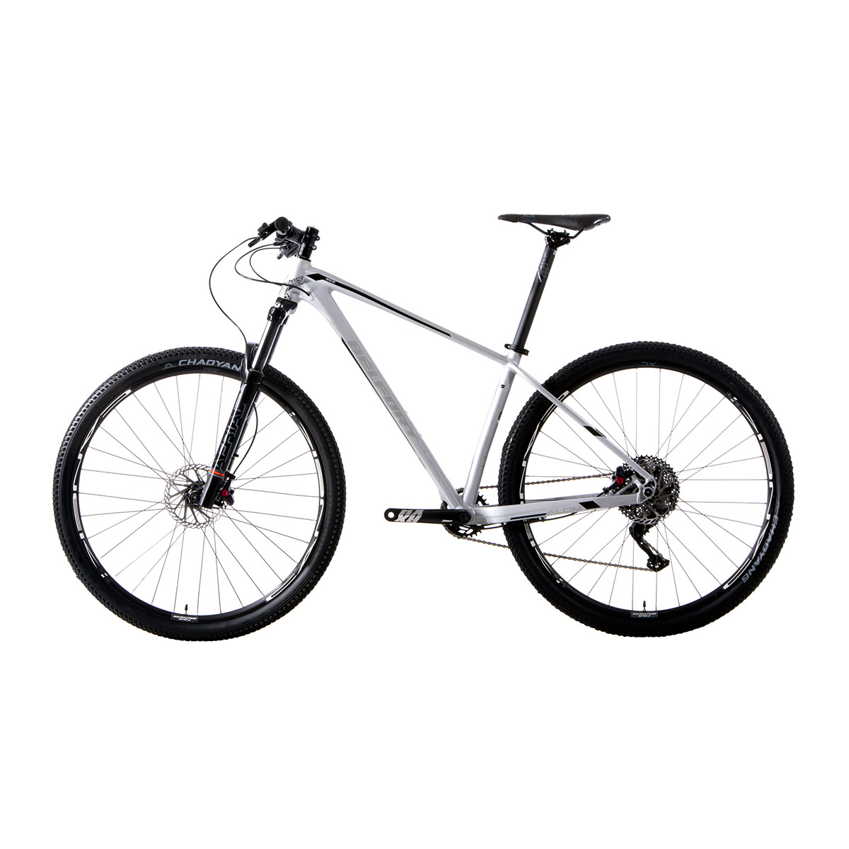 Bicicleta Belfort Alom Aerial R29 T17 Plata Negro 2022