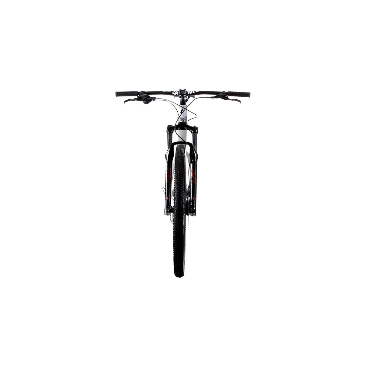 Bicicleta Belfort Alom Aerial R29 T17 Plata Negro 2022