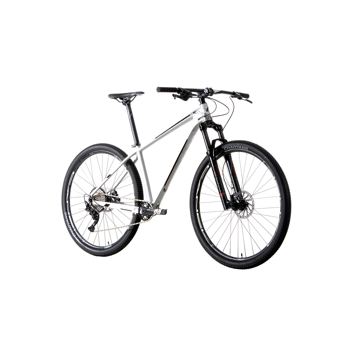 Bicicleta Belfort Alom Aerial R29 T17 Plata Negro 2022