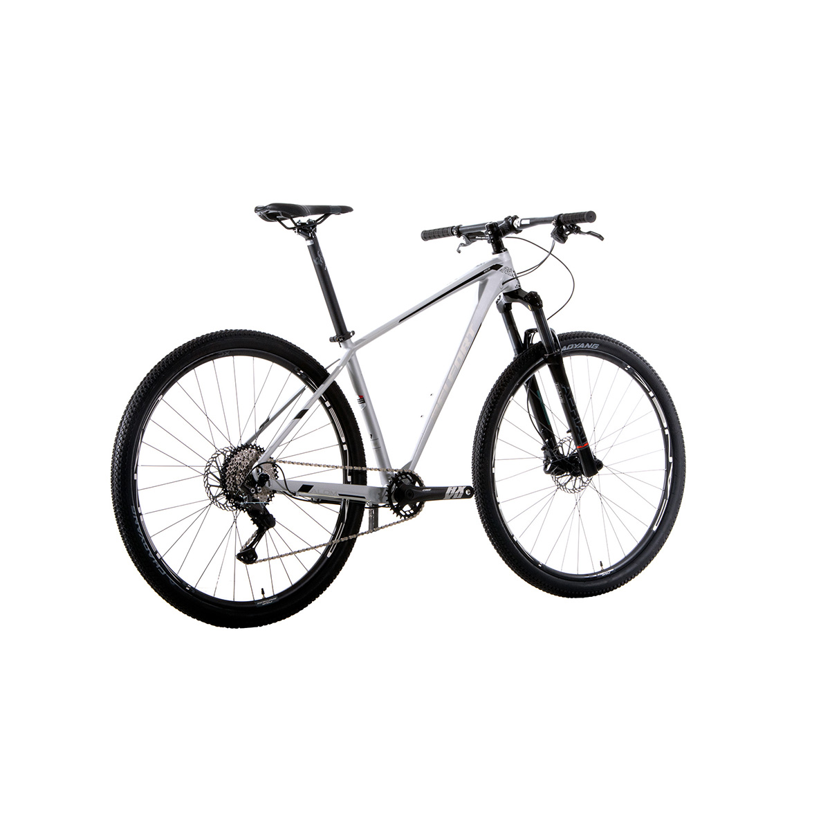 Bicicleta Belfort Alom Aerial R29 T17 Plata Negro 2022