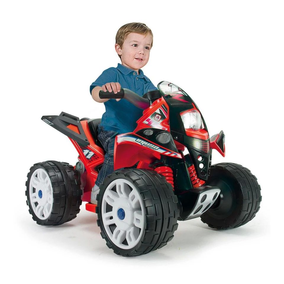 Cuatrimoto Eléctrica Para Niños Injusa Rojo 12V