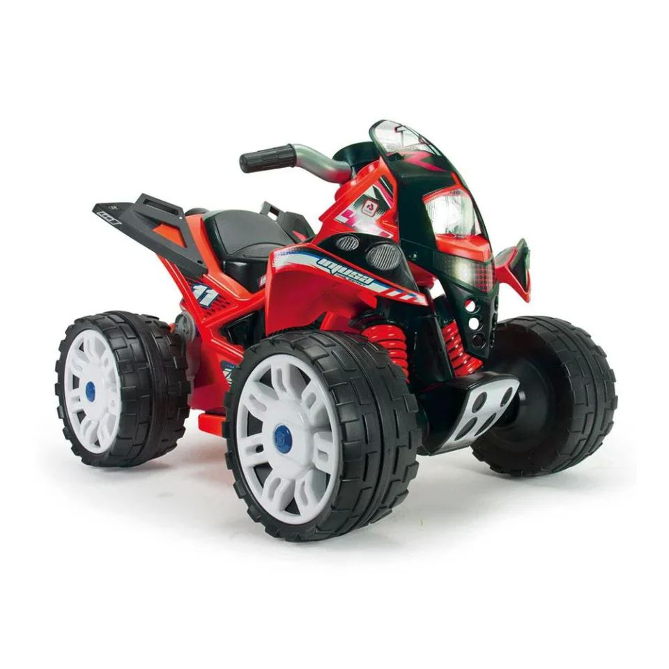 Cuatrimoto Eléctrica Para Niños Injusa Rojo 12V