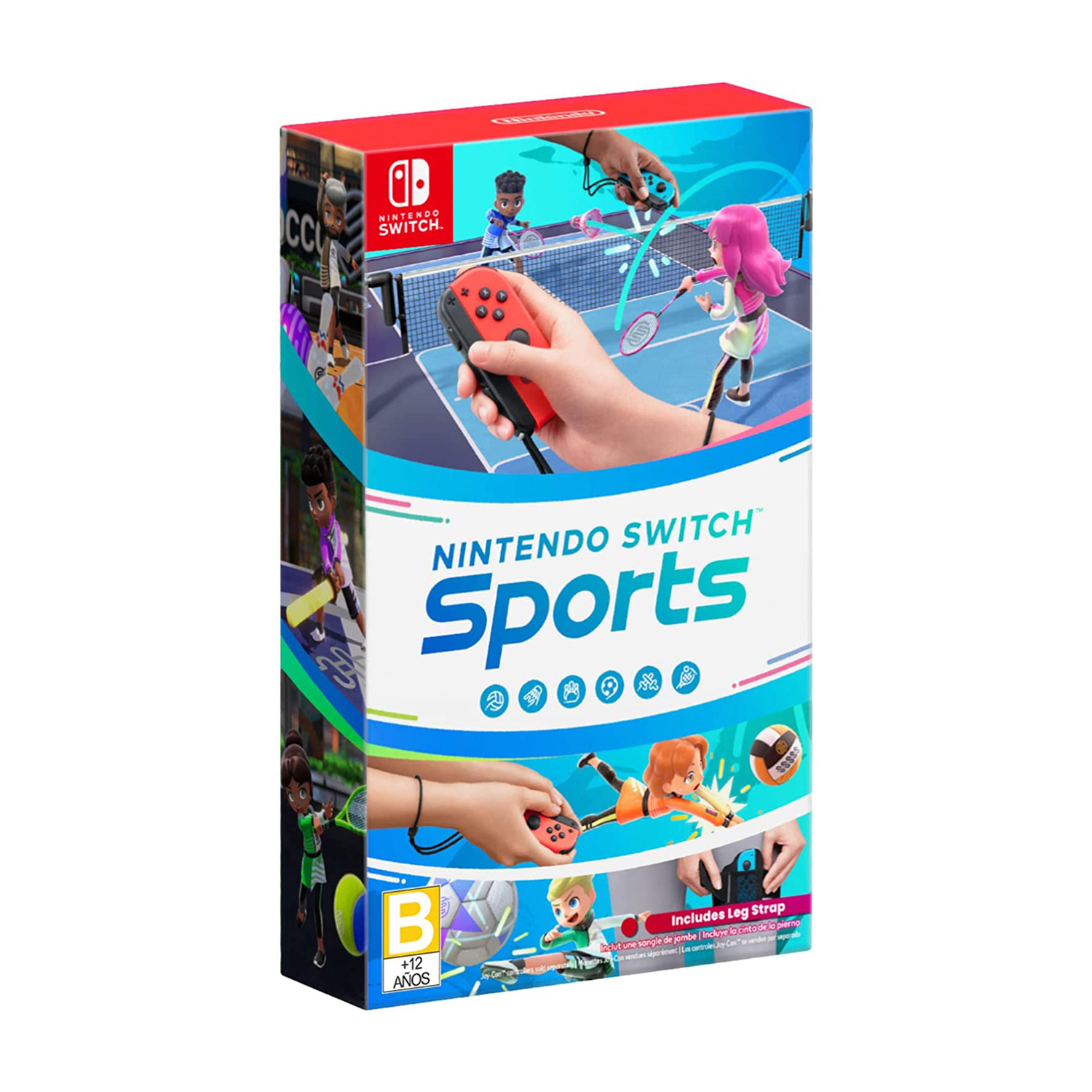 NINTENDO SWITCH VIDEOJUEGO SPORTS CON RODILLERA