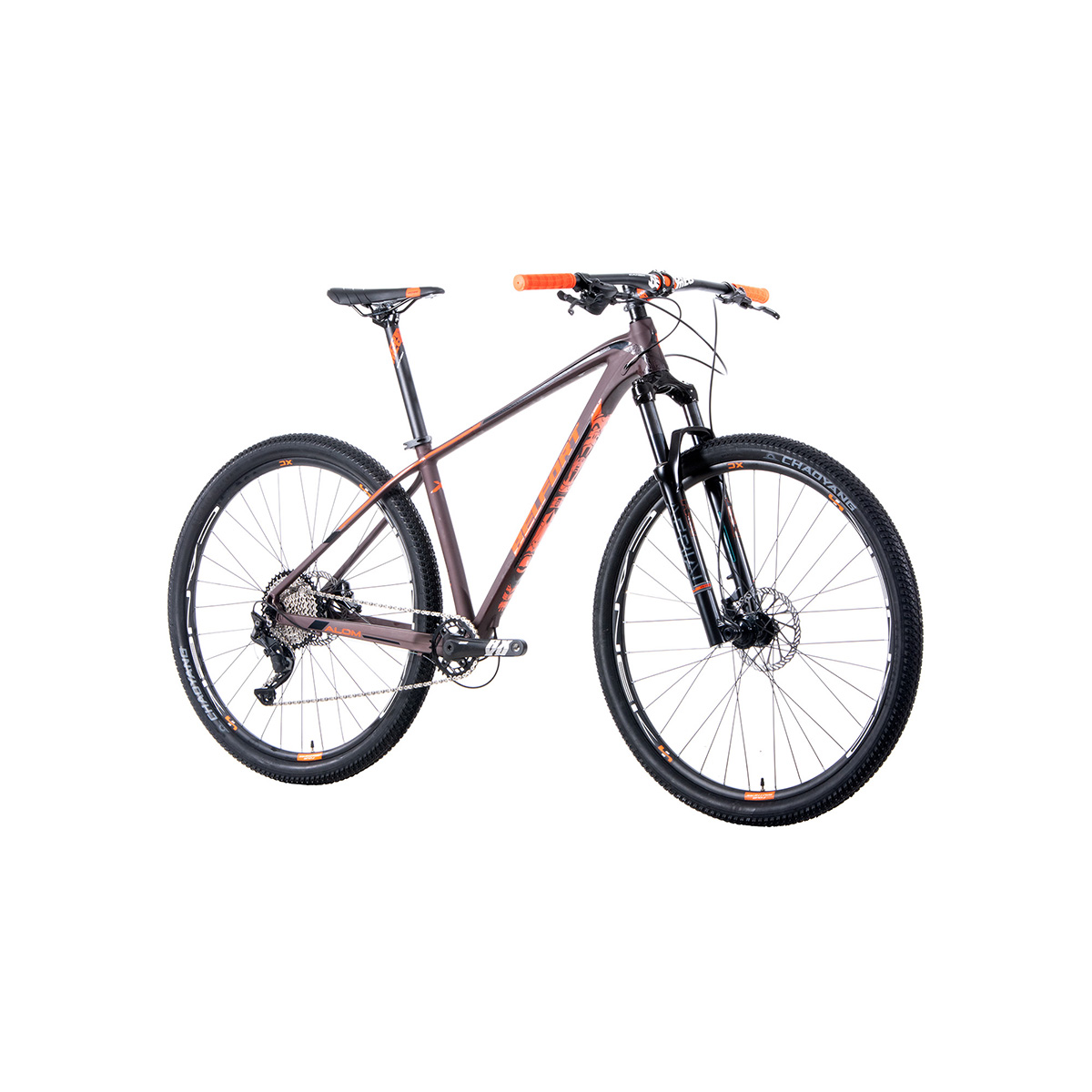 Bicicleta Belfort Alom Aerial R29 T17 Cafe Naranja 2022