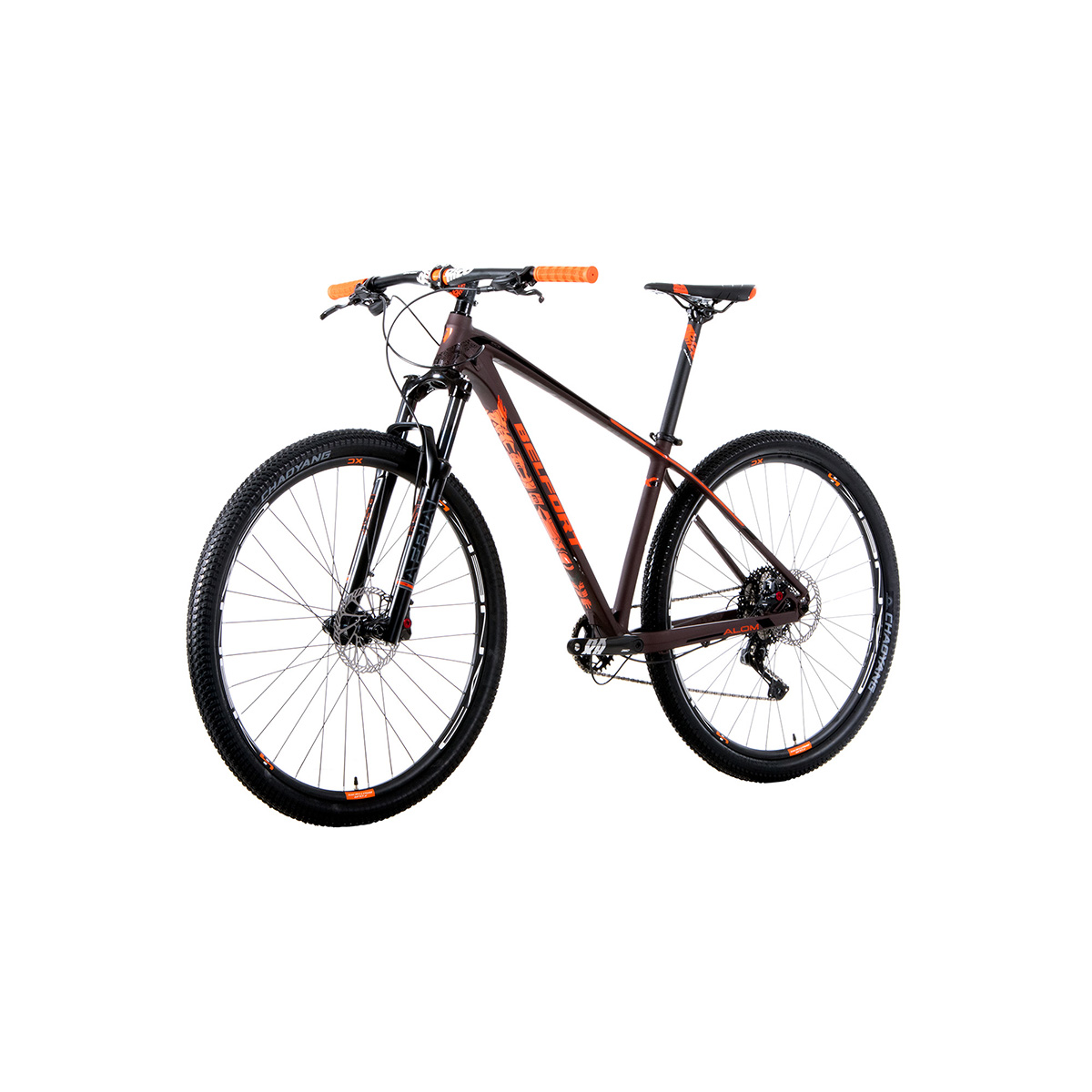 Bicicleta Belfort Alom Aerial R29 T17 Cafe Naranja 2022