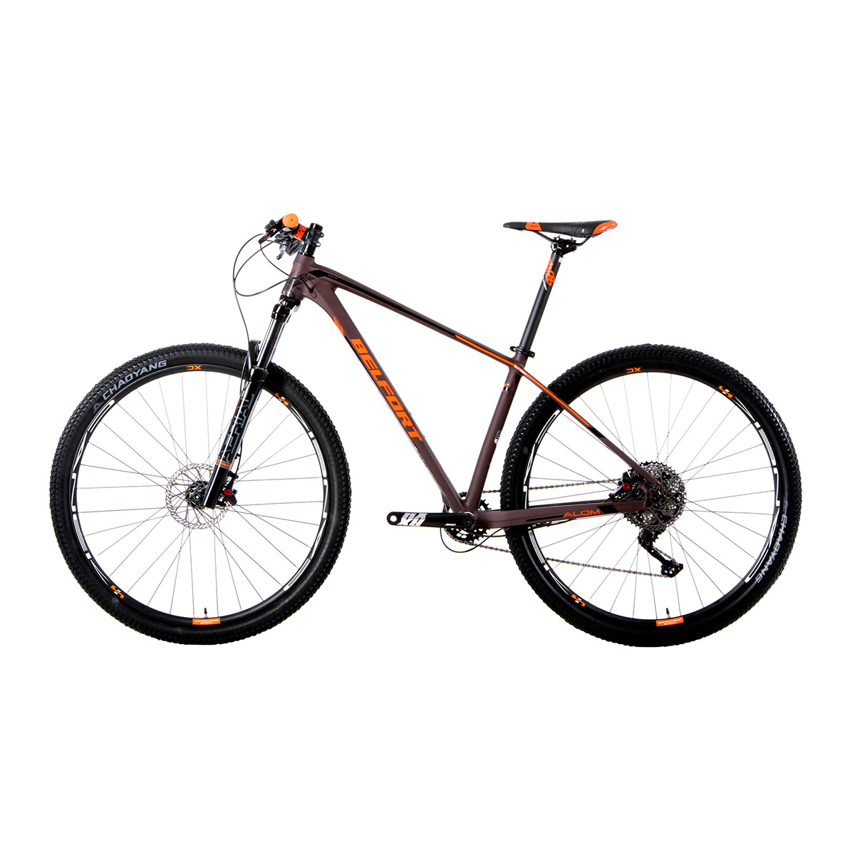 Bicicleta Belfort Alom Aerial R29 T17 Cafe Naranja 2022