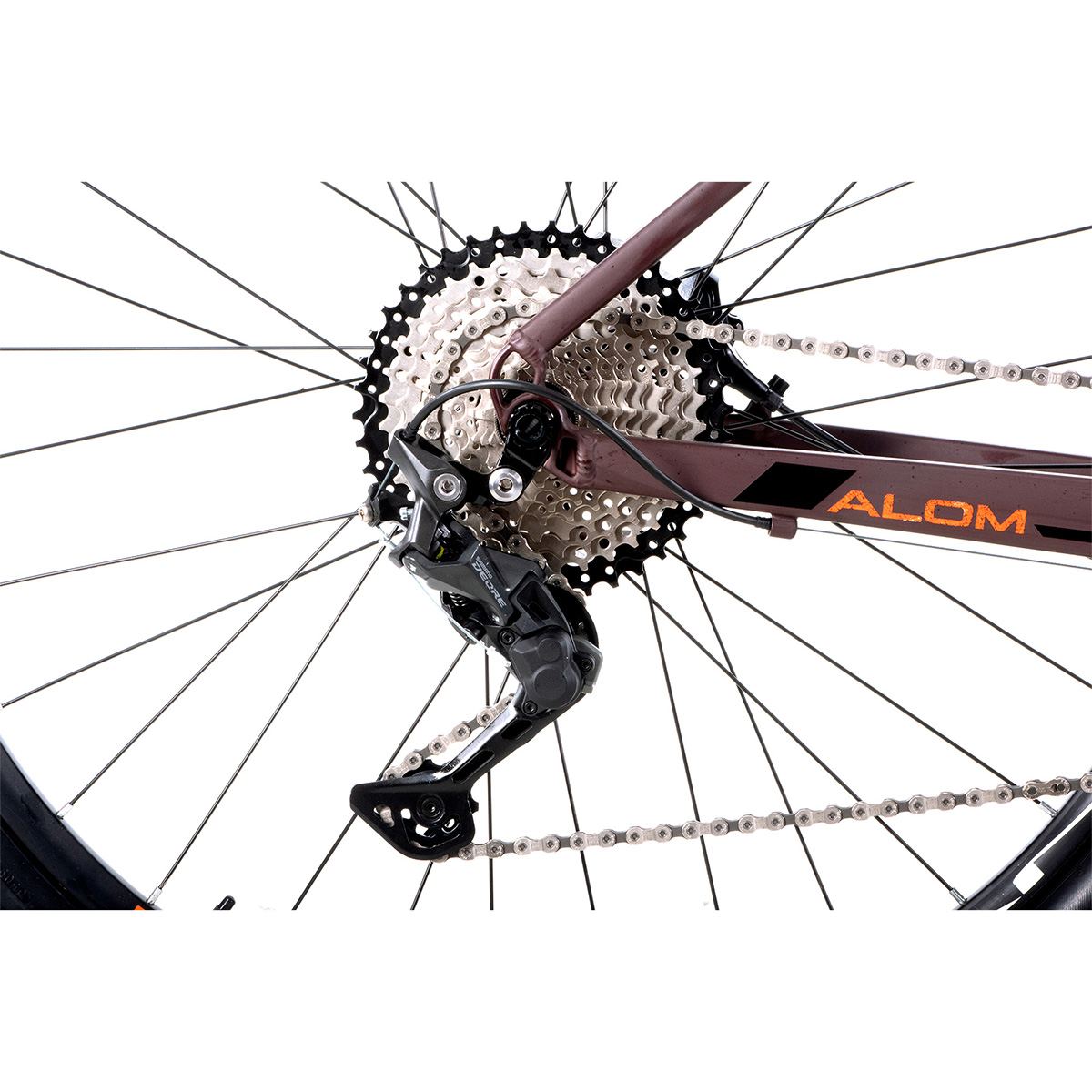 Bicicleta Belfort Alom Aerial R29 T17 Cafe Naranja 2022