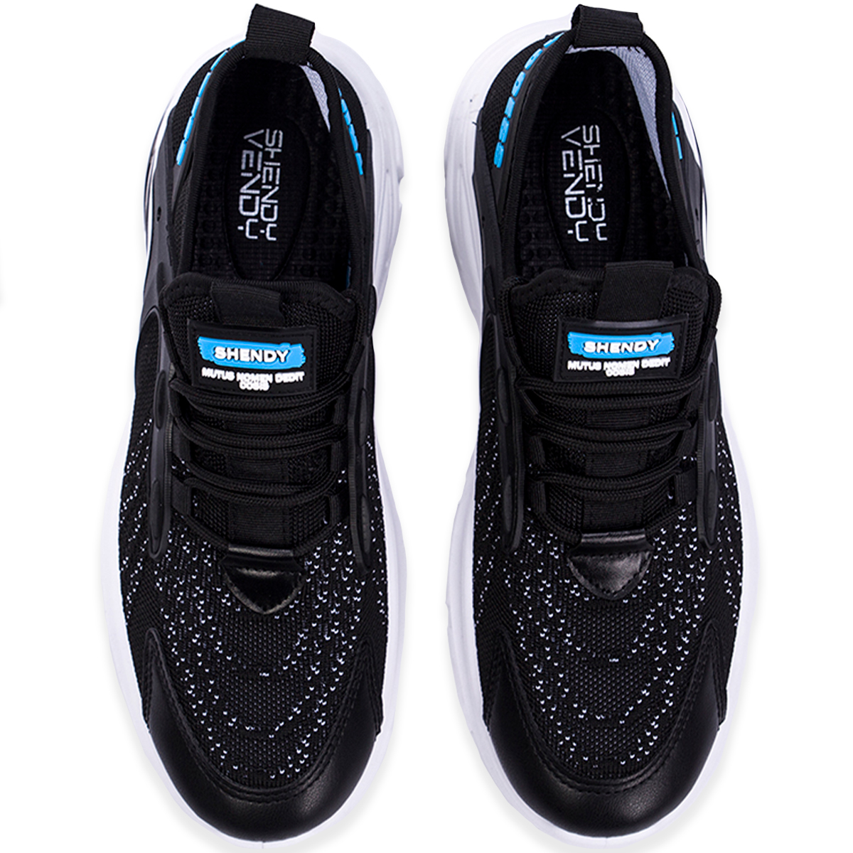 Tenis Shendy Vendy Casual Deportivo Palencia Negro