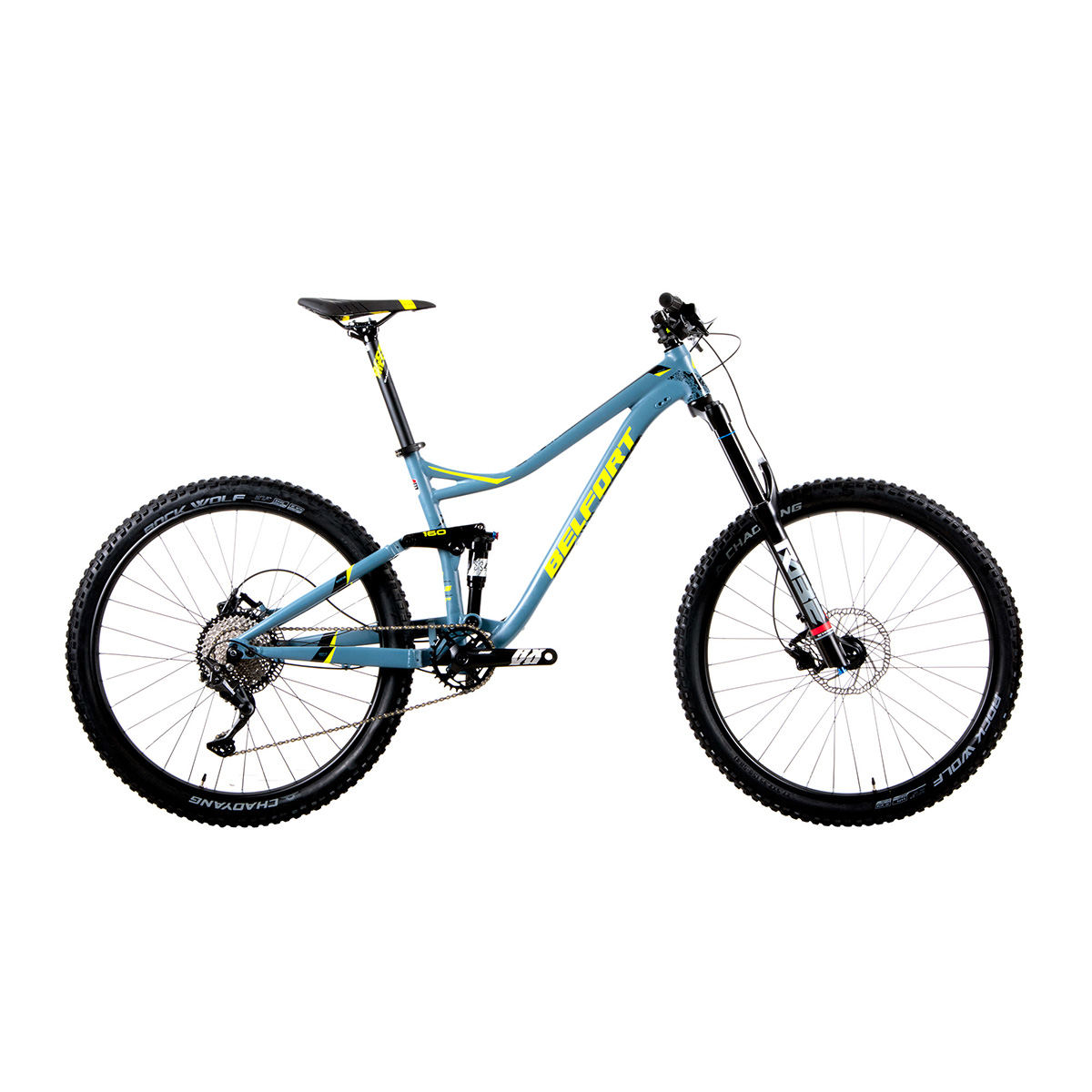 Bicicleta Belfort Balam 35 Cero R27 T17 Gris Amarillo 2022