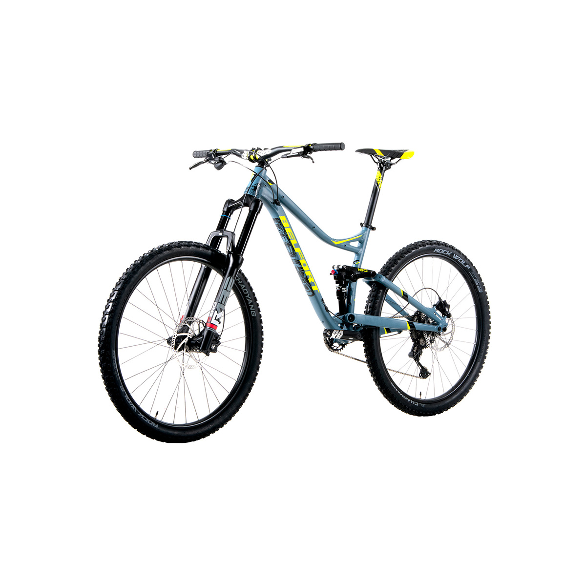Bicicleta Belfort Balam 35 Cero R27 T17 Gris Amarillo 2022