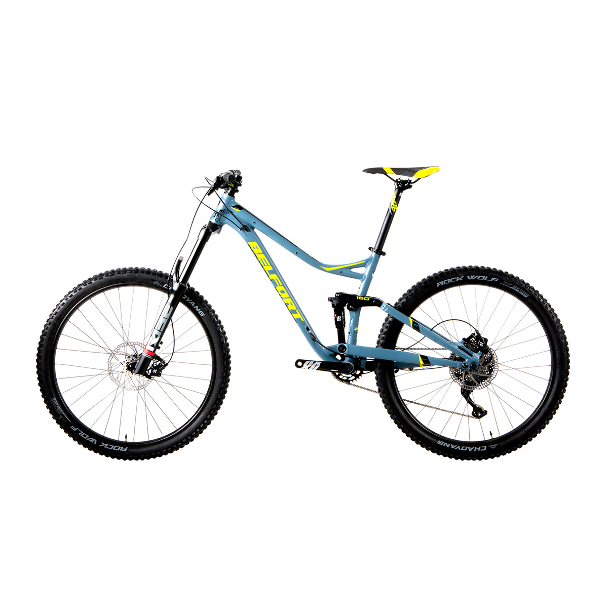 Bicicleta Belfort Balam 35 Cero R27 T17 Gris Amarillo 2022