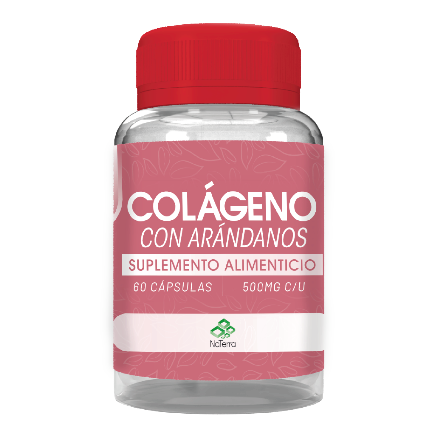 Colágeno con Arándanos NaTerra 60 Capsulas