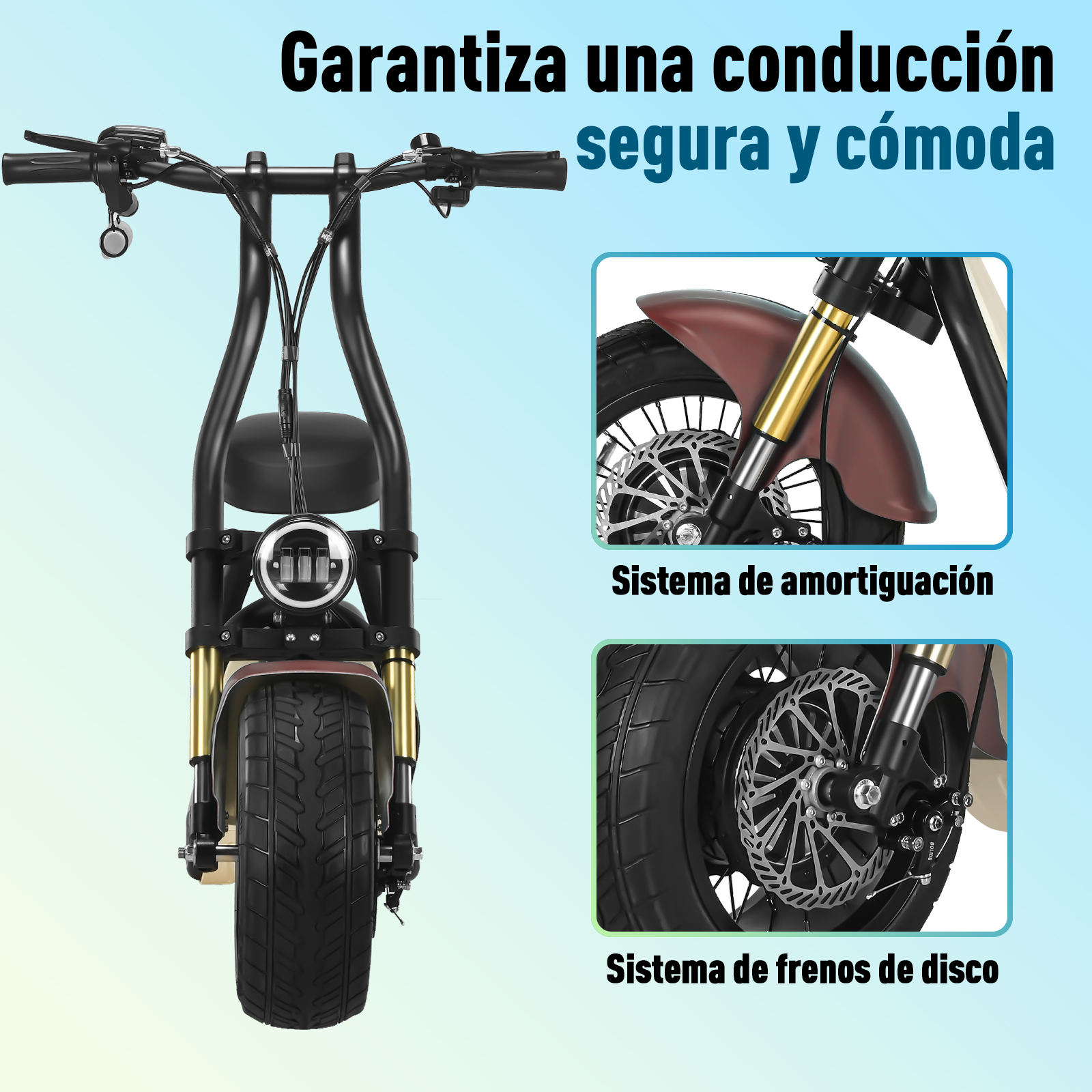 Scooter Eléctrico Honey Whale H10 Rojo