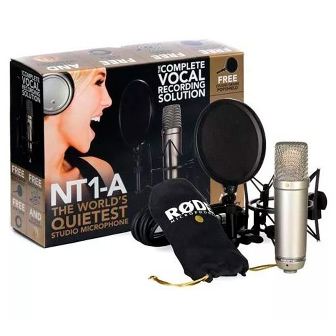 MICRÓFONO RODE DE ESTUDIO CARDIOIDE NT1-A